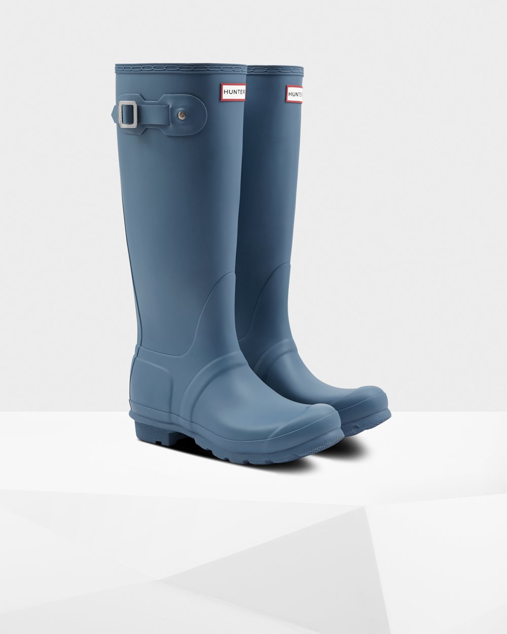 Women Hunter Original | Tall Rain Boots Blue | NZ-89124-SZKL